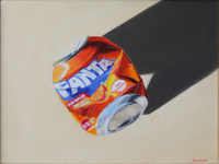 Fanta <br> Öl auf Leinwand, 30 x 40 cm